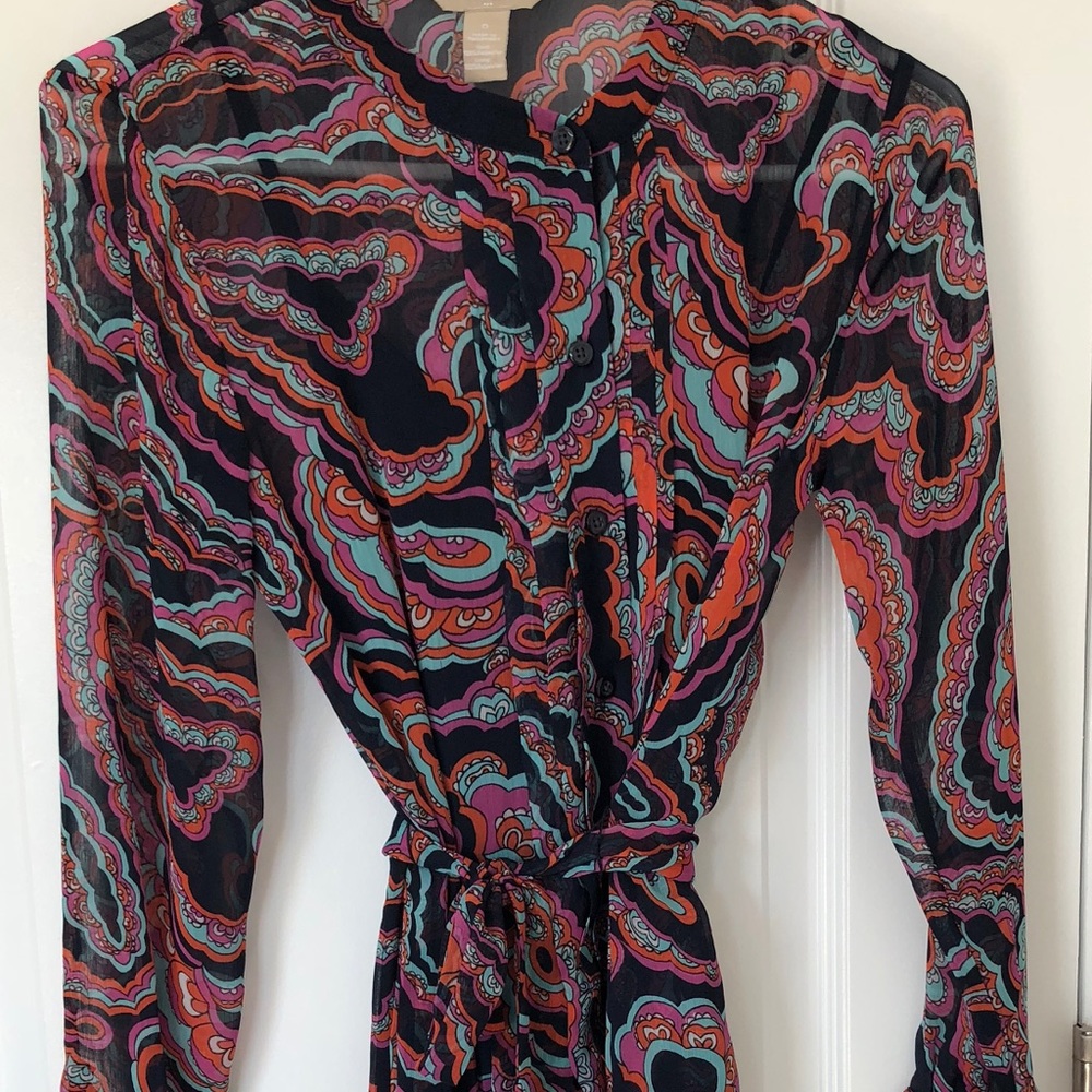 Banana republic paisley dress